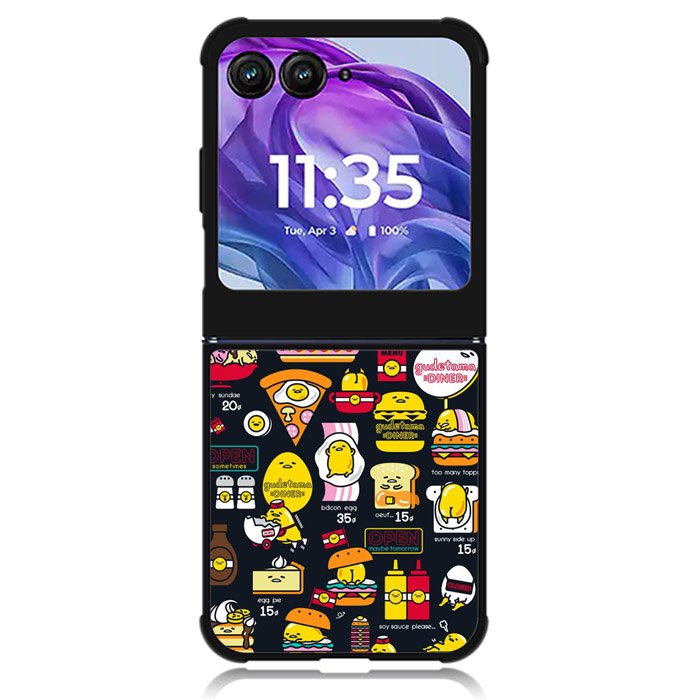 gudetama 1st Motorola Moto Razr 2024 , Moto Razr 50 Case