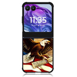 American Flag Eagle 2nd Motorola Moto Razr 2024 , Moto Razr 50 Case