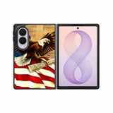 American Flag Eagle Samsung Galaxy Z Fold 8 Case DC0065