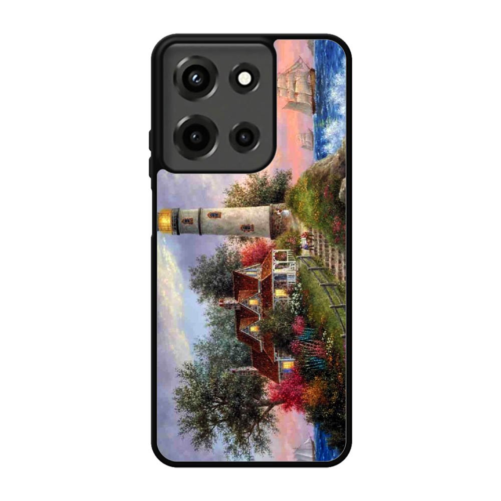 Lighthouse On Hill art Motorola Moto G 5G 2025 Case FE6997