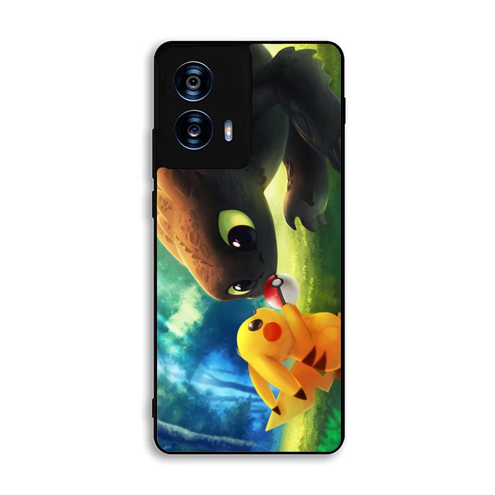 toothless and pikachu Motorola Moto G Power 5G 2024 Case FE0855