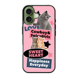 Cat Sweet Heart FiPhone 17 Case FE0147