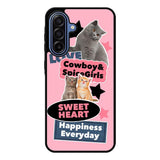 Cat Sweet Heart FSamsung Galaxy A17 Case FE0147
