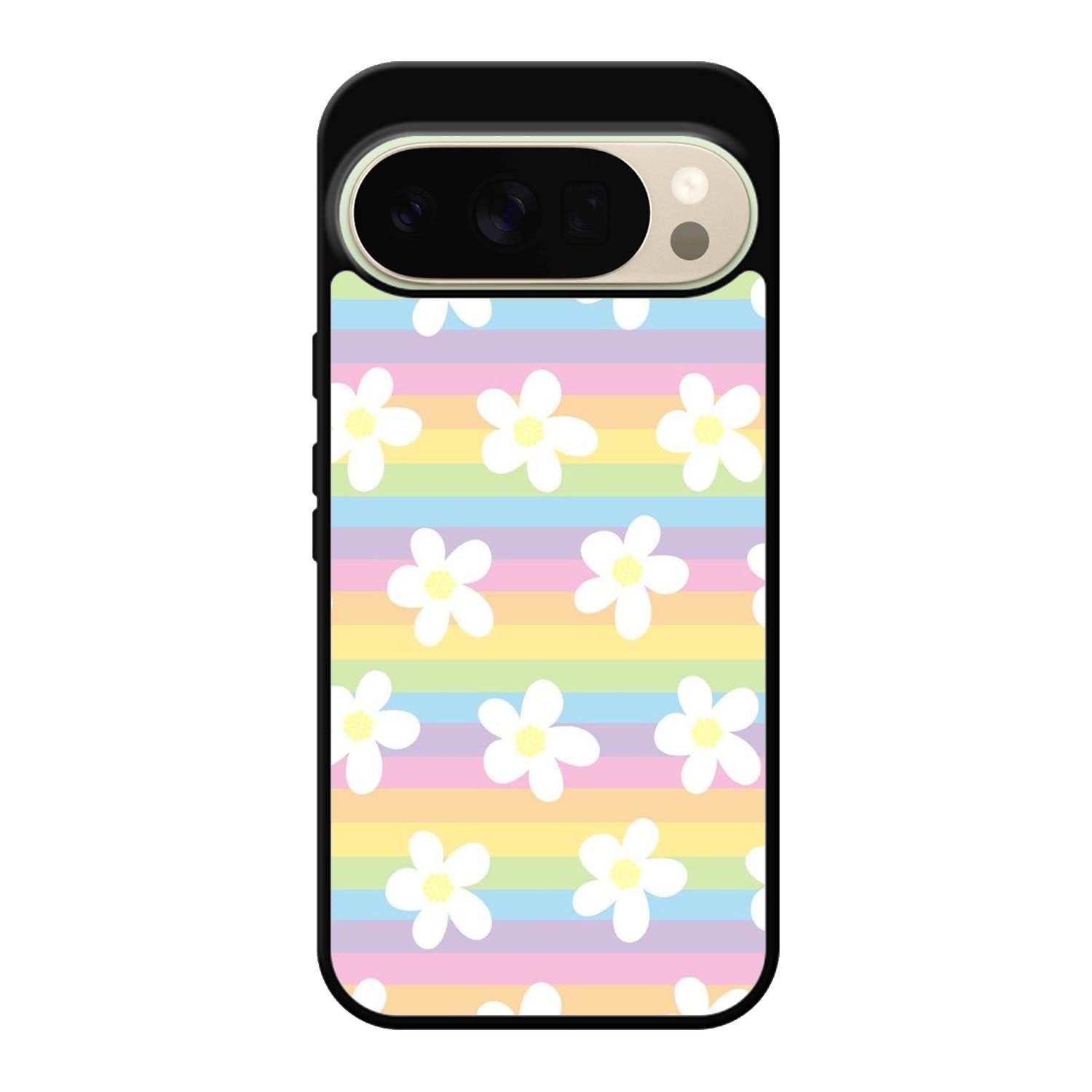Rainbow Line Flower FGoogle Pixel 10 Pro XL Case FE0527