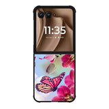 Beautifull Butterfly FMotorola Moto RAZR Plus 2025 Case FE0080