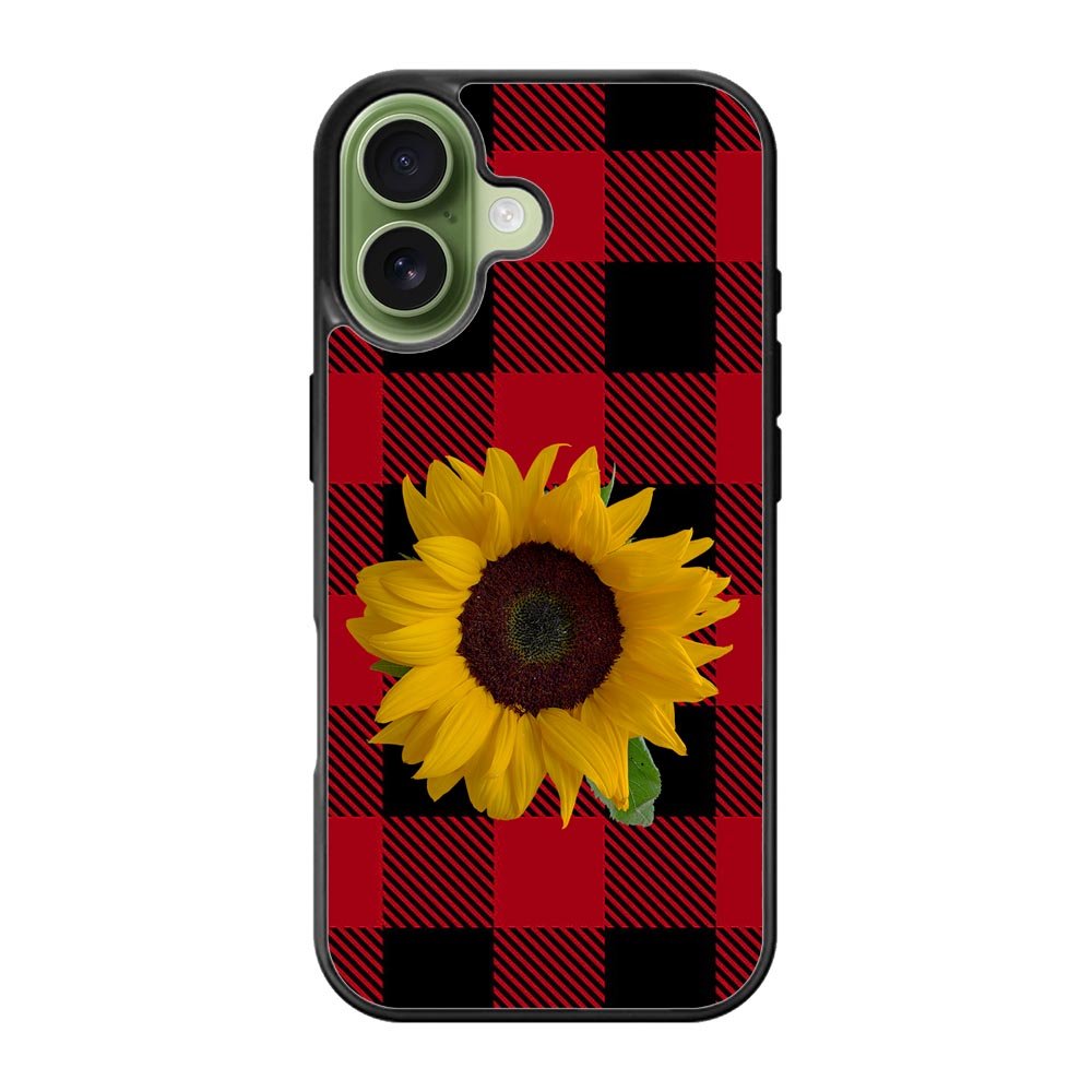 Sunflower Tartan FiPhone 17 Case FE0605