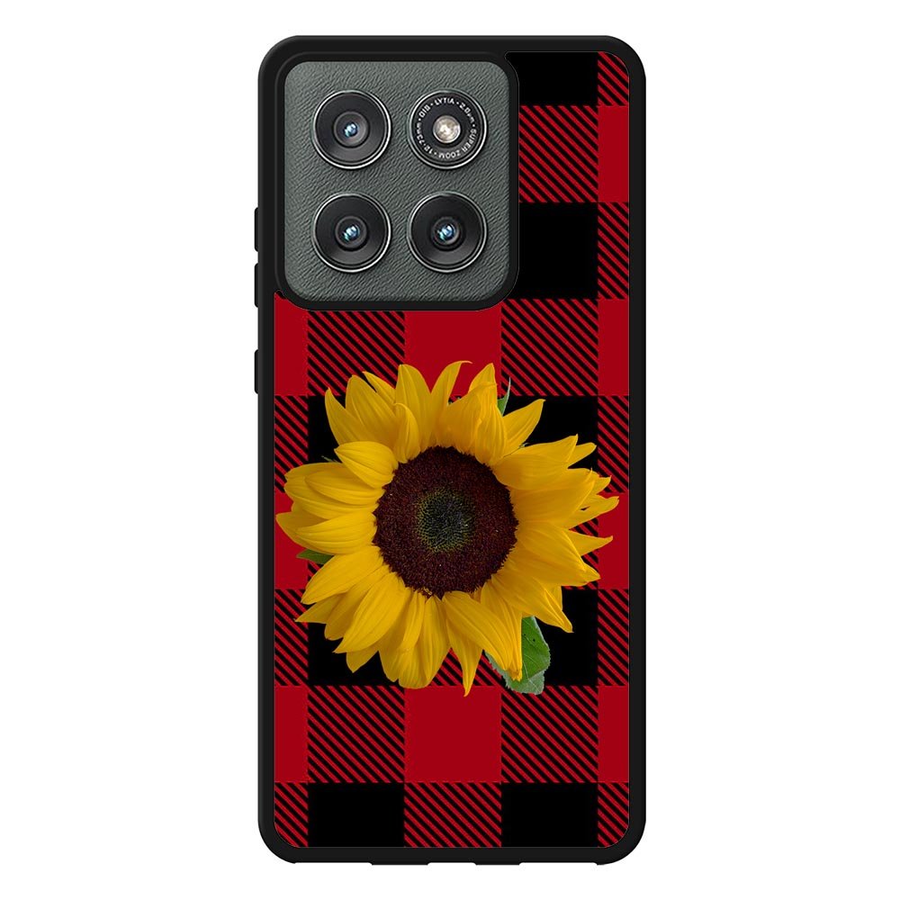 Sunflower Tartan FMotorola Moto Edge 2025 Case FE0605