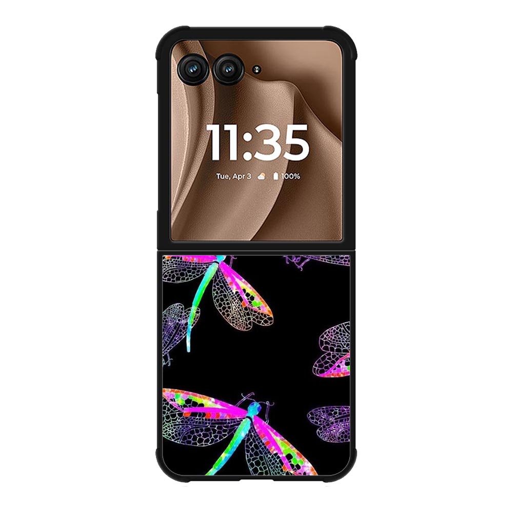 Neon Dragonfly FMotorola Moto RAZR Plus 2025 Case FE0459