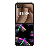 Neon Dragonfly FMotorola Moto RAZR Plus 2025 Case FE0459