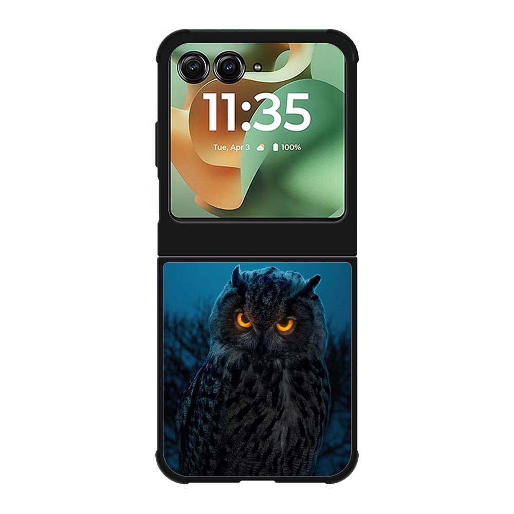Angry Owl FMotorola Moto RAZR 2025 Case FE0033