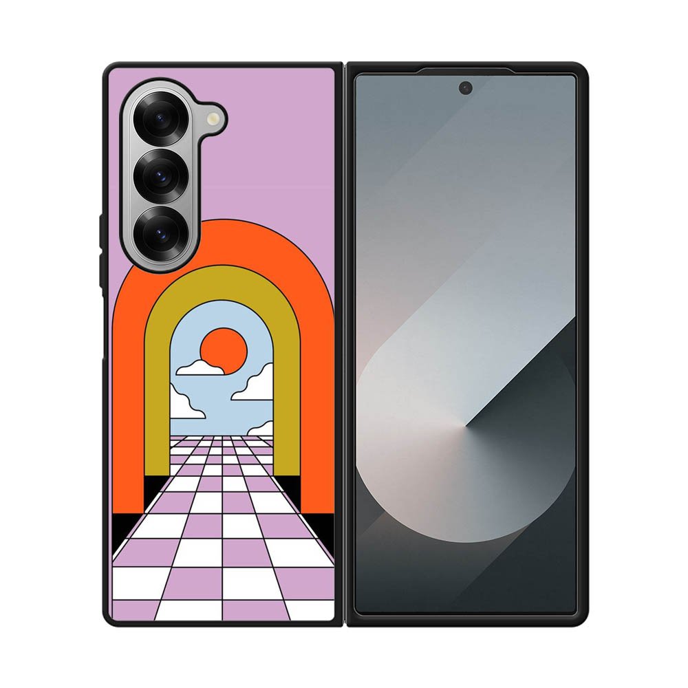 Geometric Illustration FE0033 Samsung Galaxy Fold 7 5G Case