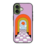 Geometric Illustration FiPhone 17 Case FE0306