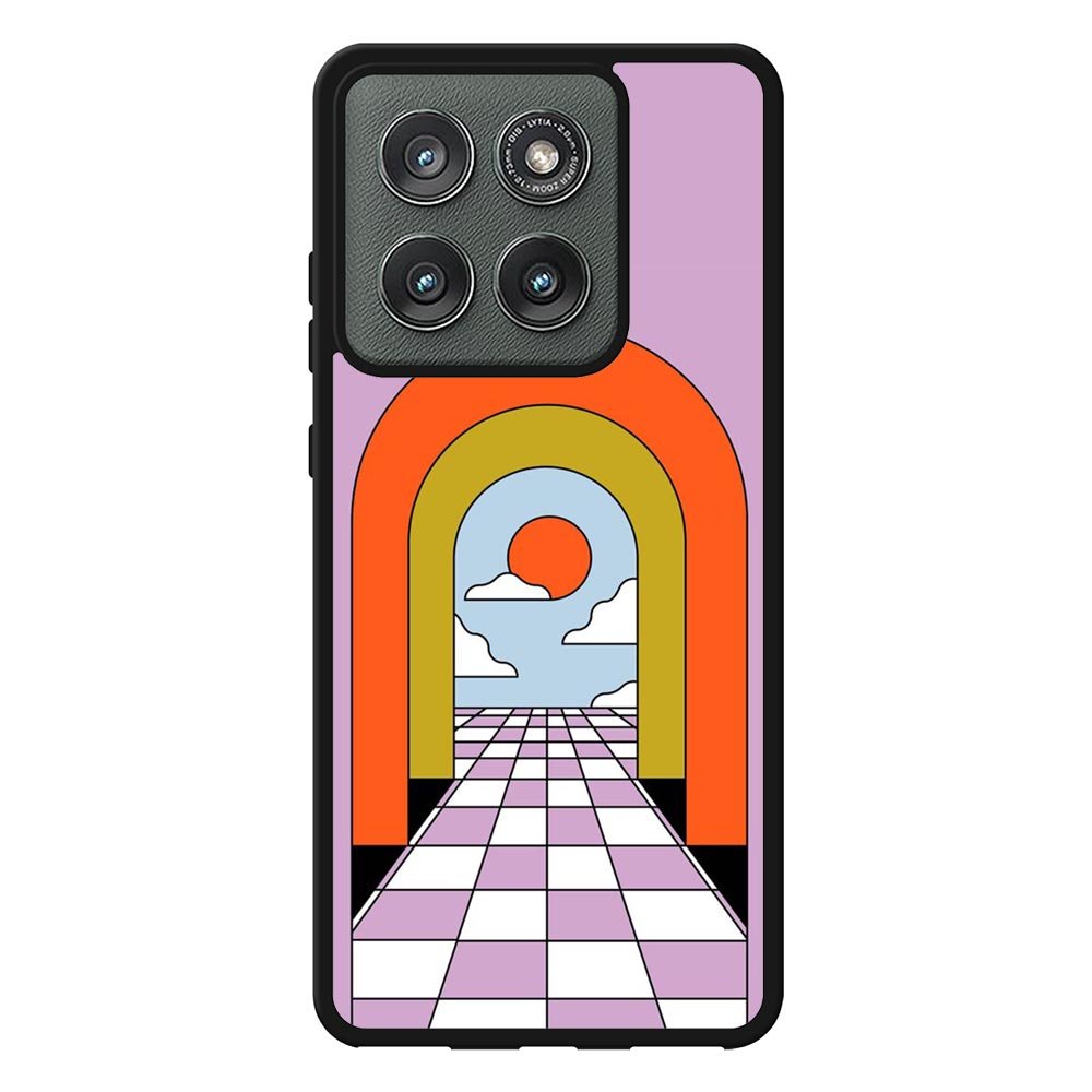 Geometric Illustration FMotorola Moto Edge 2025 Case FE0306
