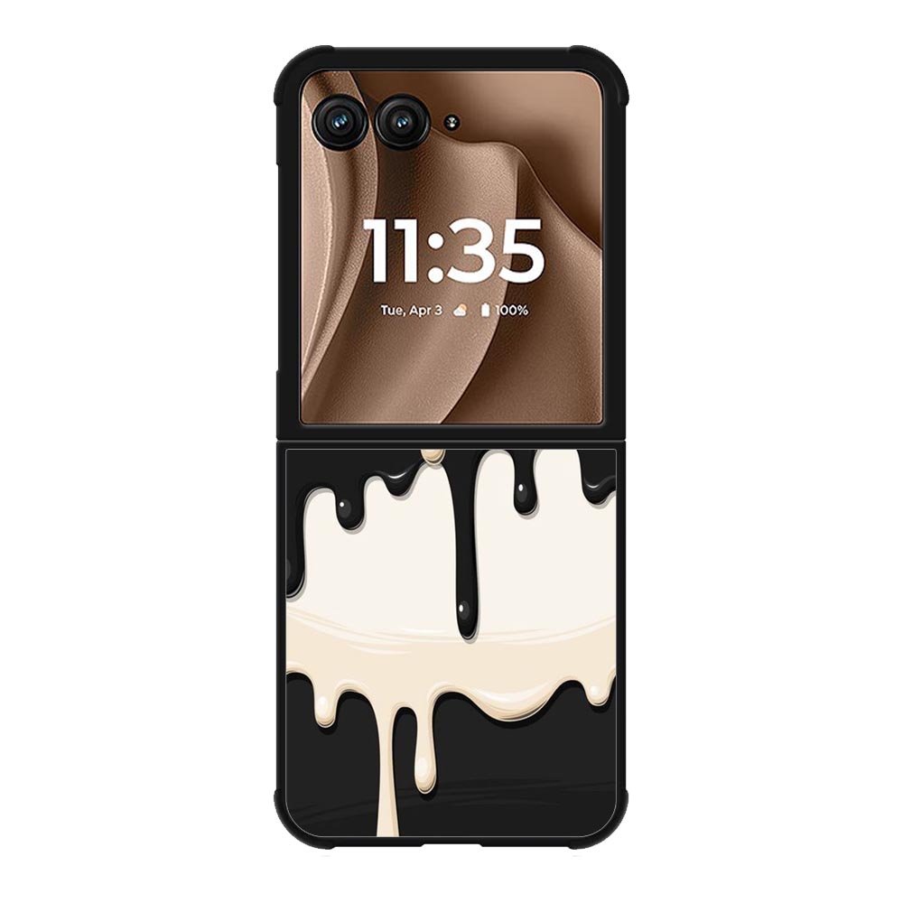 Choco Vanilla FMotorola Moto RAZR Plus 2025 Case FE0156