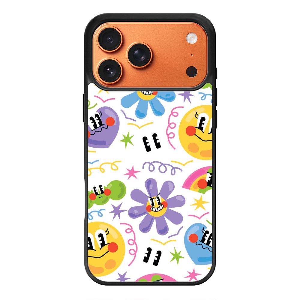 Flower Emoji FiPhone 17 Pro Max Case FE0264