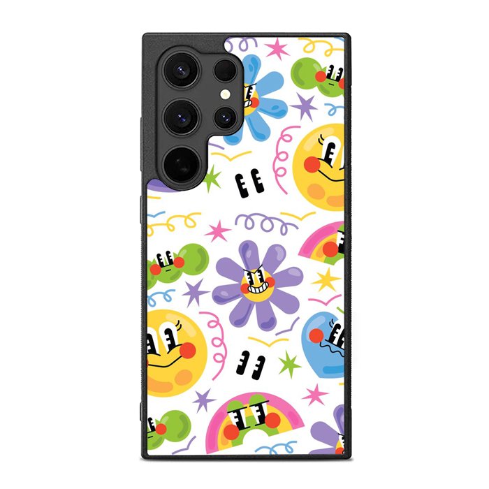 Flower Emoji FE0037 Samsung Galaxy S25 Ultra Case