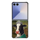 Mona Lisa Cow FE0041 Samsung Galaxy Flip 7 5G Case