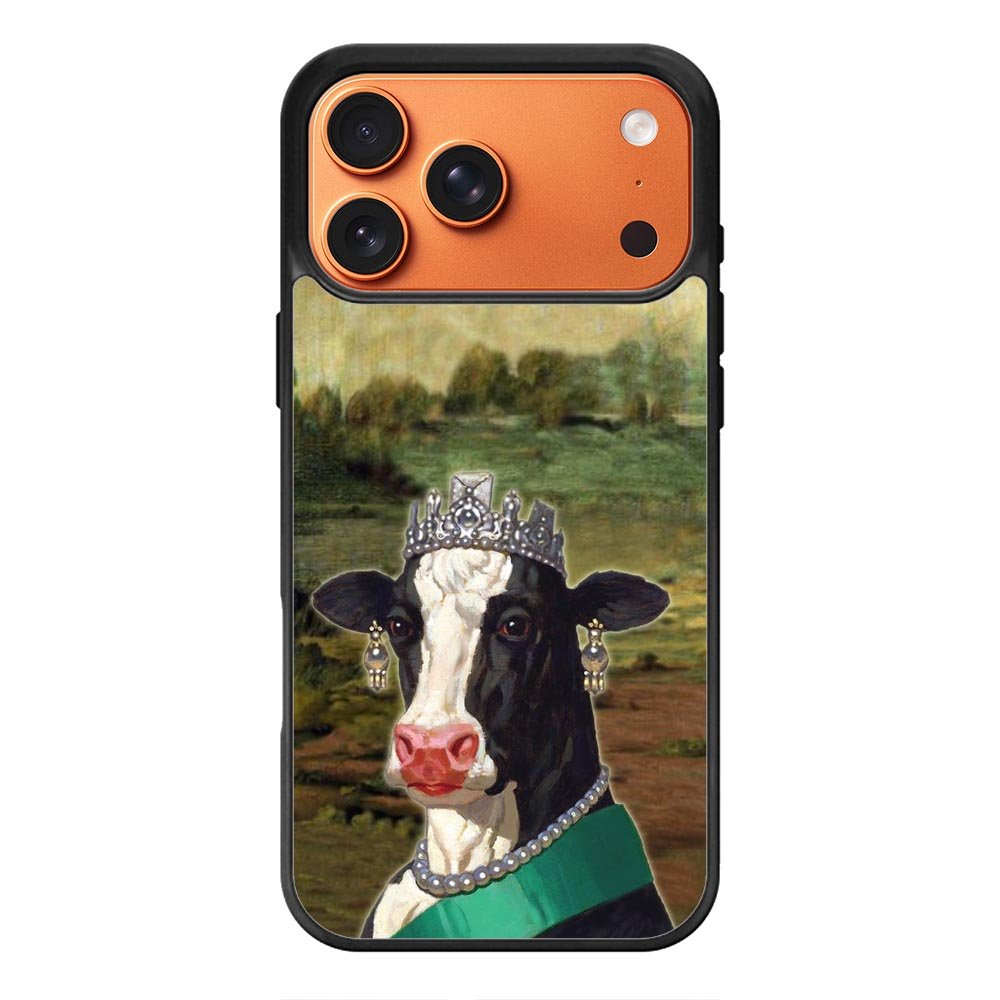 Mona Lisa Cow FiPhone 17 Pro Max Case FE0432