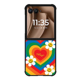 Flower Colorful FMotorola Moto RAZR Plus 2025 Case FE0263