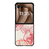 Flower Vintage FMotorola Moto RAZR Plus 2025 Case FE0280