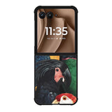 Parrot Pattern FMotorola Moto RAZR Plus 2025 Case FE0485