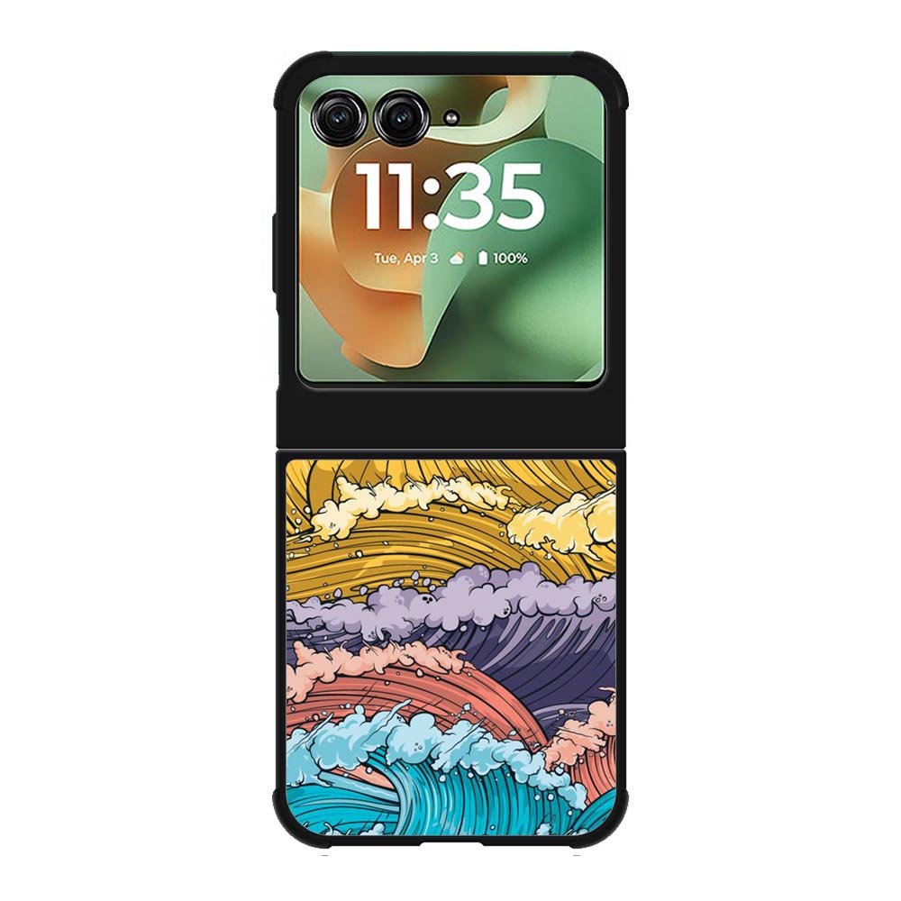 Wave Colorful FMotorola Moto RAZR 2025 Case FE0645