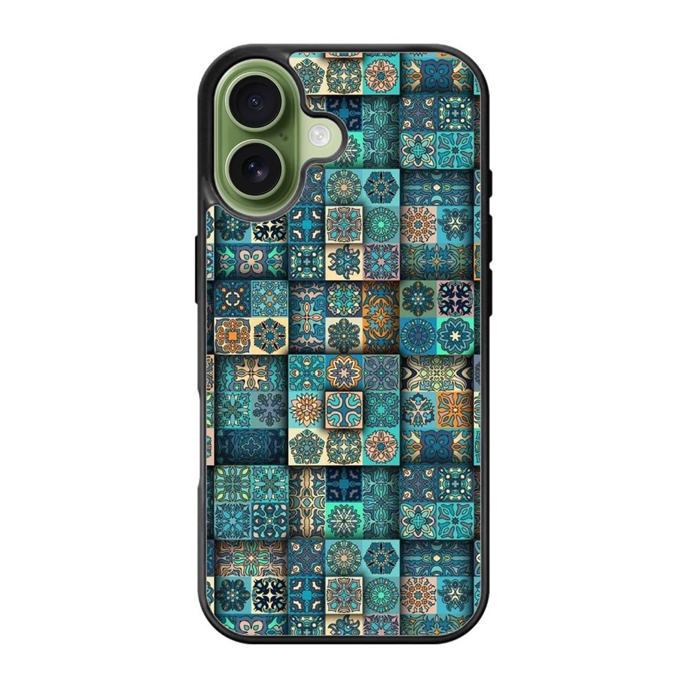 Blue Batik FiPhone 17 Case FE0107