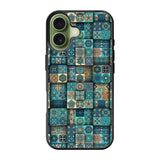 Blue Batik FiPhone 17 Case FE0107