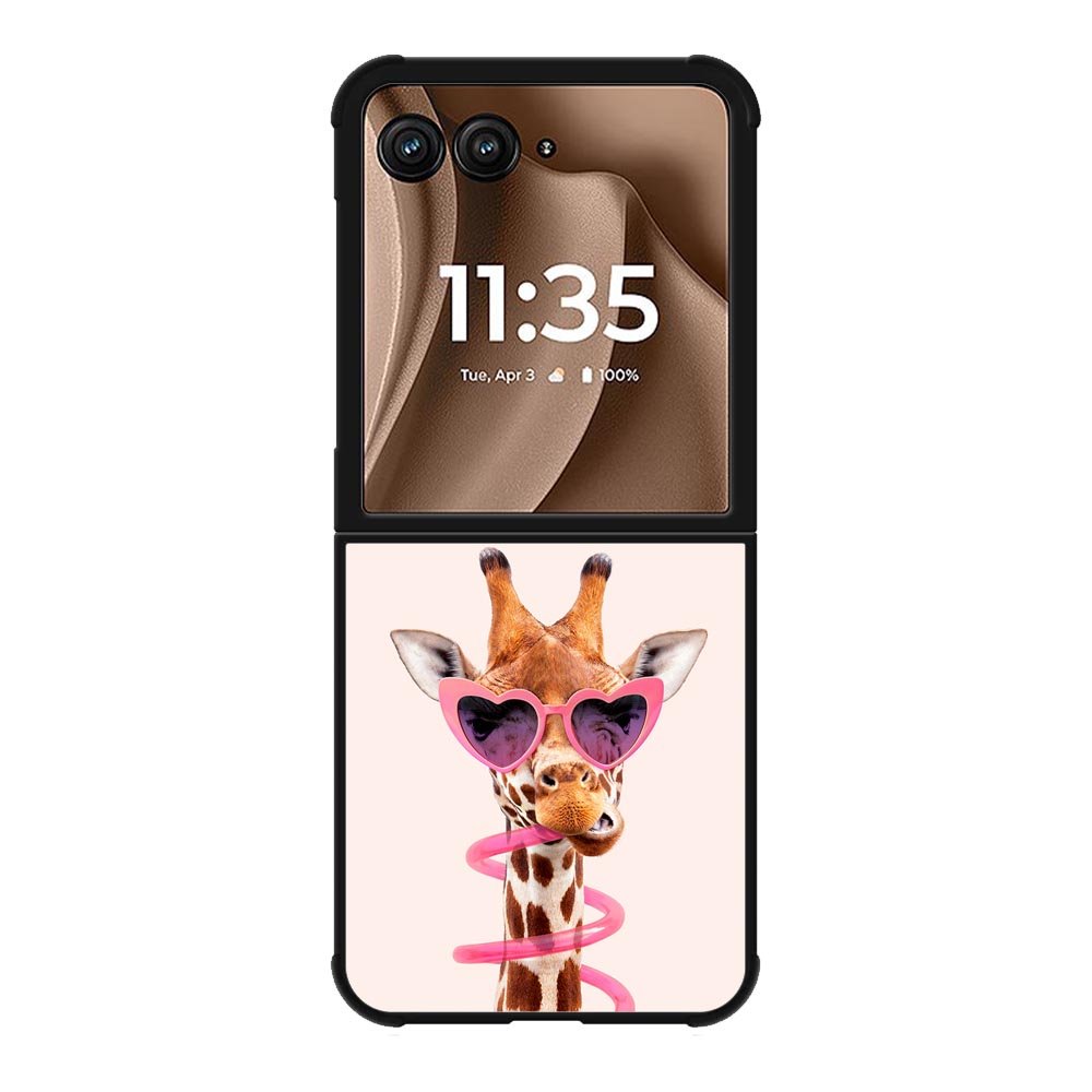 Happy Giraffe FMotorola Moto RAZR Plus 2025 Case FE0340