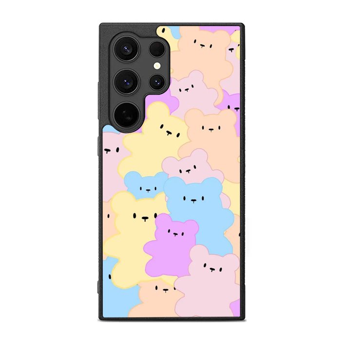 Bear Pastel FE0063 Samsung Galaxy S25 Ultra Case