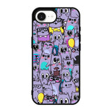 Cat Purple Pattern FiPhone 17e Case FE0146