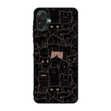 Cat Black Pink FSamsung Galaxy A07 Case FE0133