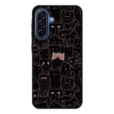 Cat Black Pink FSamsung Galaxy A17 Case FE0133