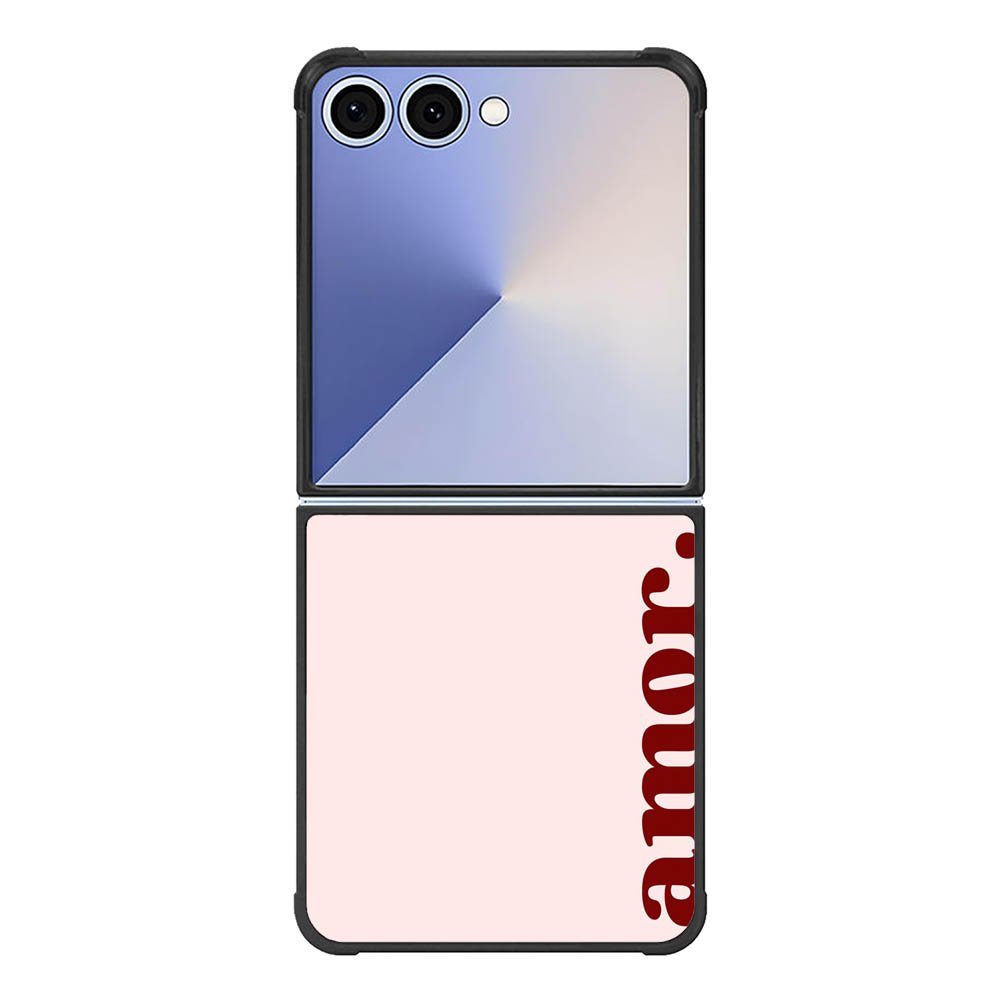 Amor Text FE0068 Samsung Galaxy Flip 7 5G Case