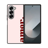 Amor Text FE0068 Samsung Galaxy Fold 7 5G Case