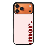 Amor Text FiPhone 17 Pro Case FE0030