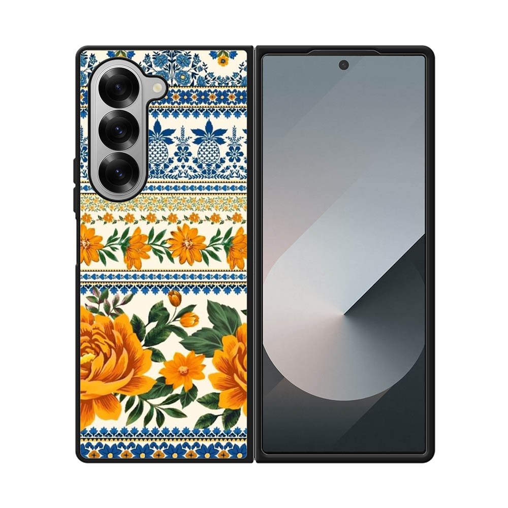Flower Vintage FE0074 Samsung Galaxy Fold 7 5G Case