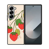 Happy Strawberry FSamsung Galaxy Z Fold 7 5G Case FE0344