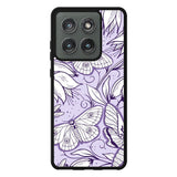 Butterfly Purple FMotorola Moto Edge 2025 Case FE0124