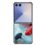 Blue Red Fish FE0085 Samsung Galaxy Flip 7 5G Case