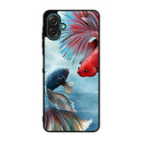 Blue Red Fish FSamsung Galaxy A07 Case FE0112