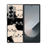 Cute Cat FSamsung Galaxy Z Fold 7 5G Case FE0187