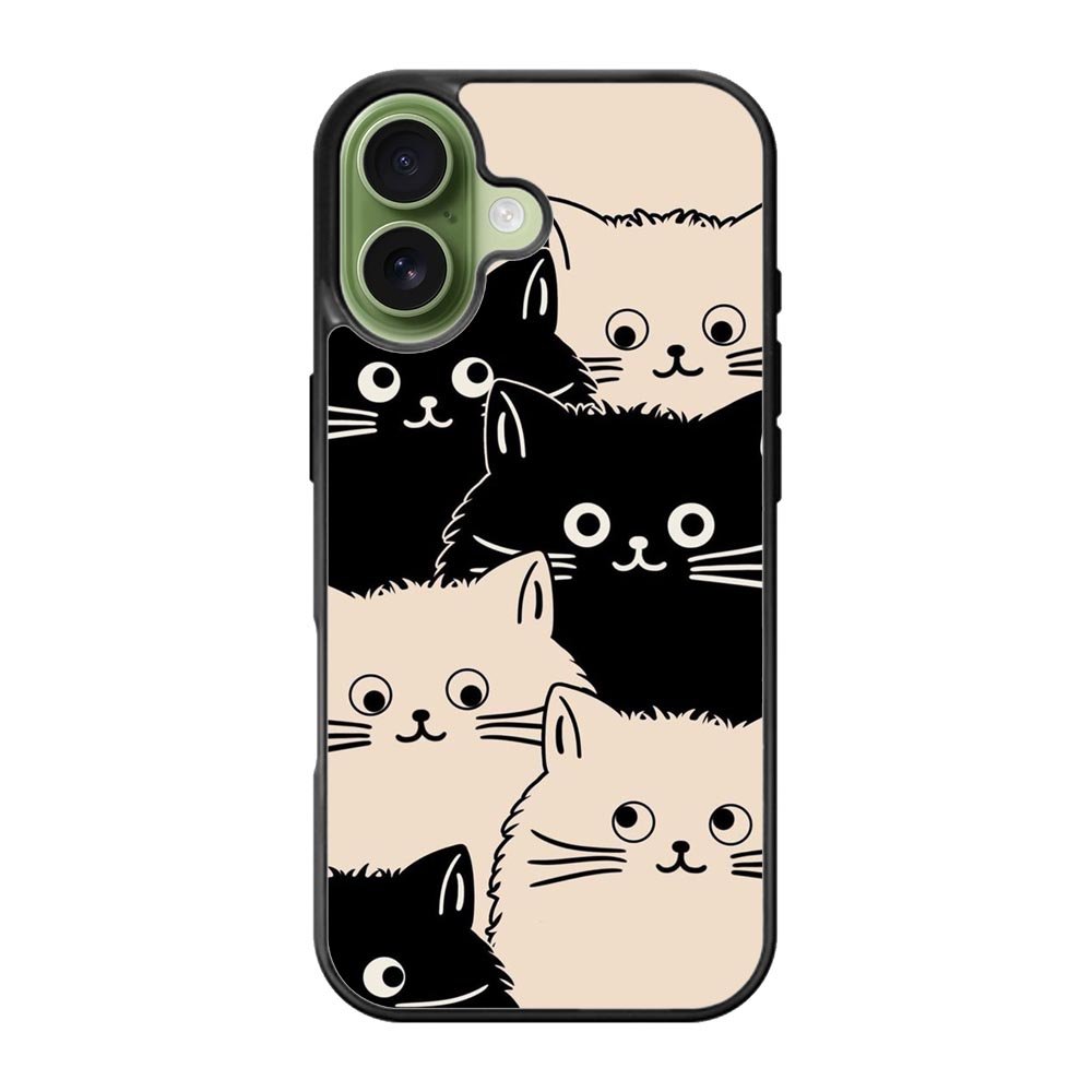Cute Cat FiPhone 17 Case FE0187