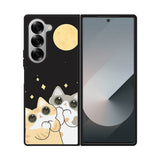 Cat and Moon FSamsung Galaxy Z Fold 7 5G Case FE0130