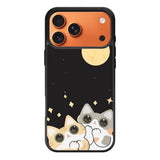 Cat and Moon FiPhone 17 Pro Case FE0130