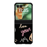Love Your Self FMotorola Moto RAZR 2025 Case FE0413