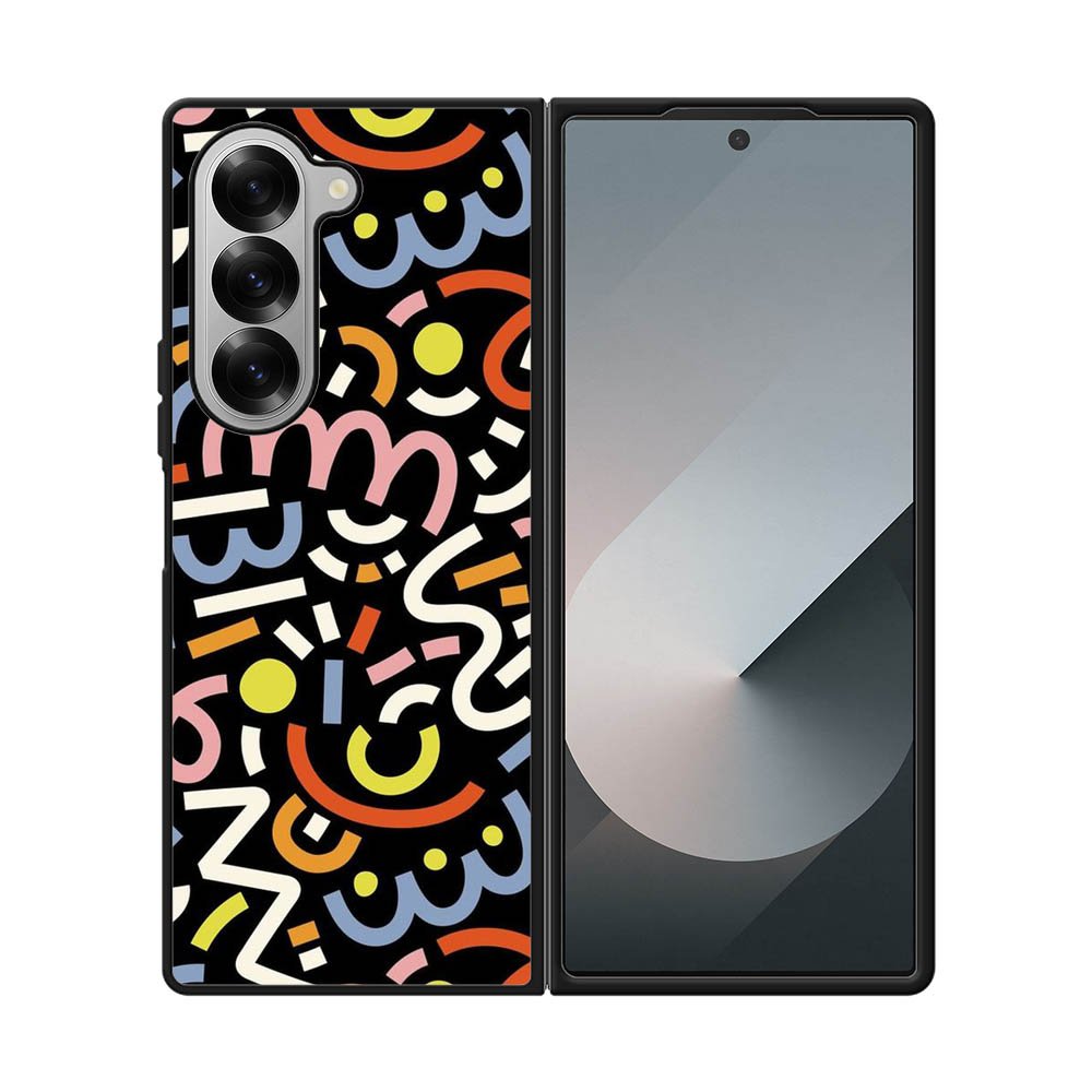 Doodle Random FE0105 Samsung Galaxy Fold 7 5G Case