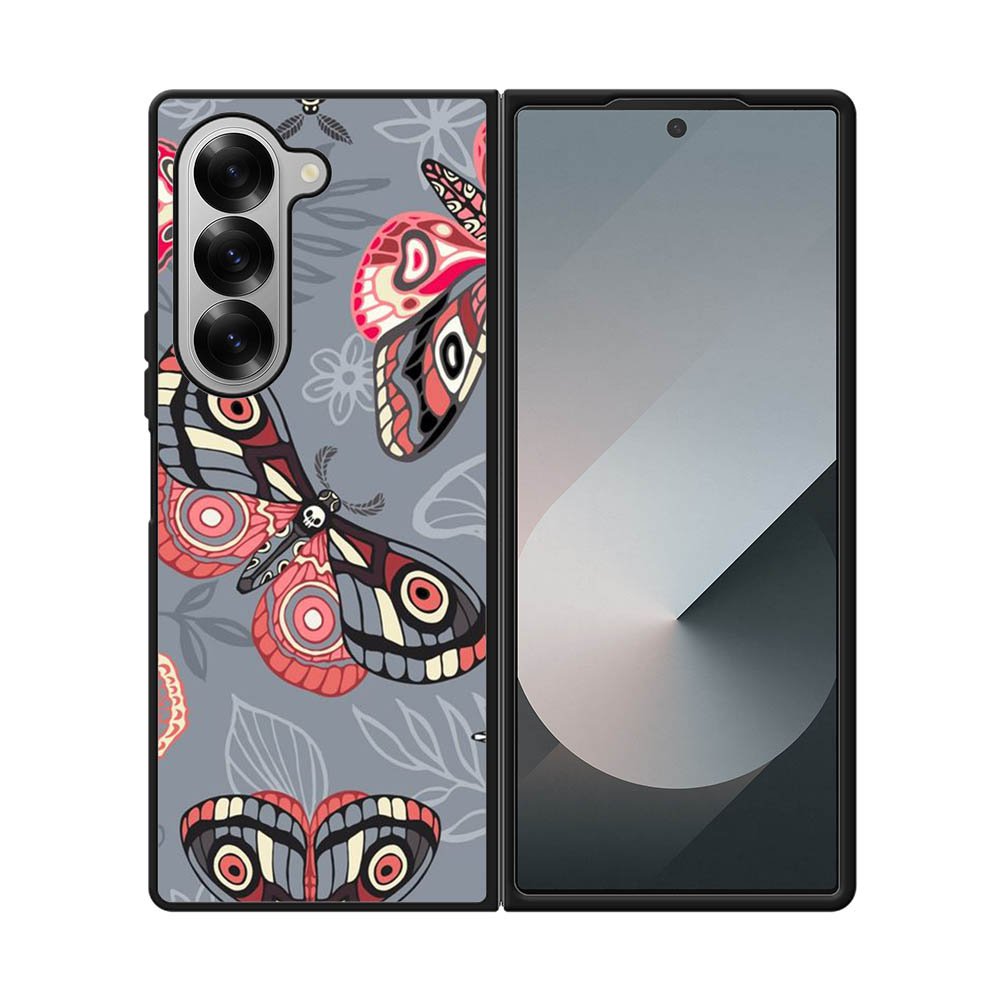 Skull Buterfly FE0108 Samsung Galaxy Fold 7 5G Case