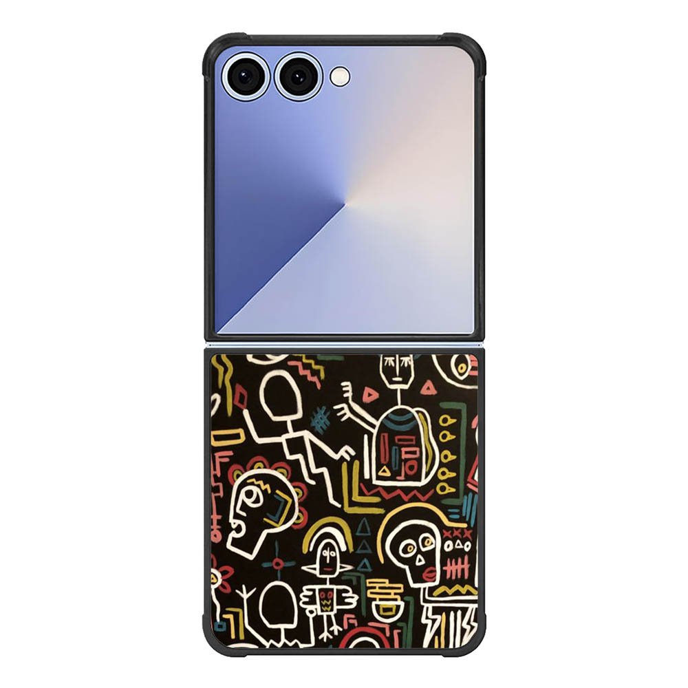 Skull Doodle FE0113 Samsung Galaxy Flip 7 5G Case