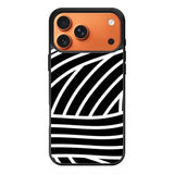 Black White FiPhone 17 Pro Case FE0104